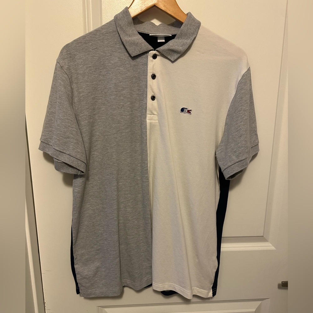 Lacoste French Sporting Spirit Edition Two-Tone Cotton Polo